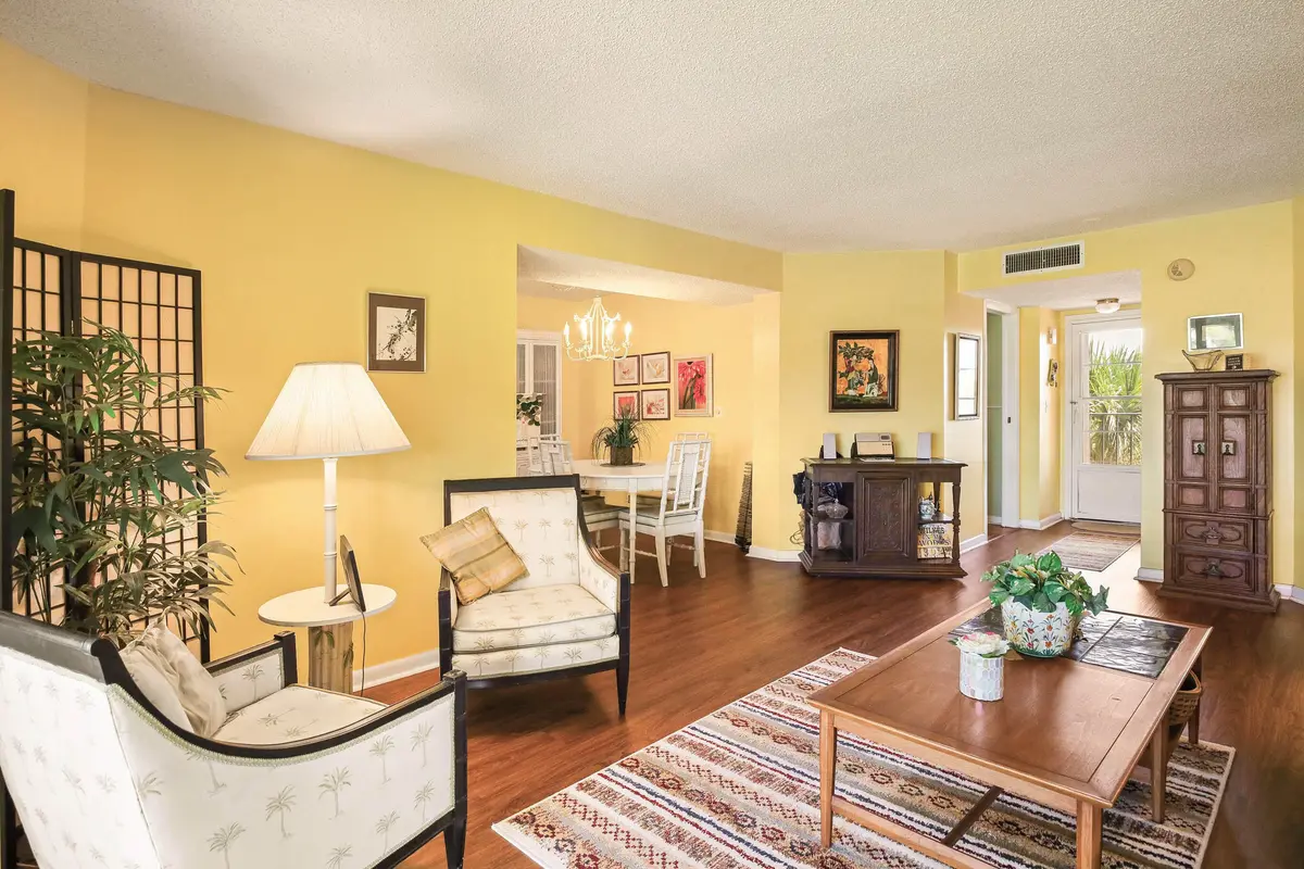 LIVING/DINING at 3755 VIA POINCIANA 402, Lake Worth