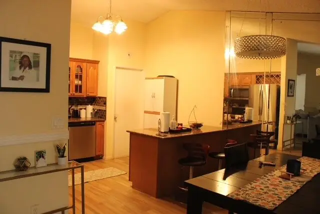 Kitchen & Dining area at 18751 Shauna Manor Drive, Boca Raton