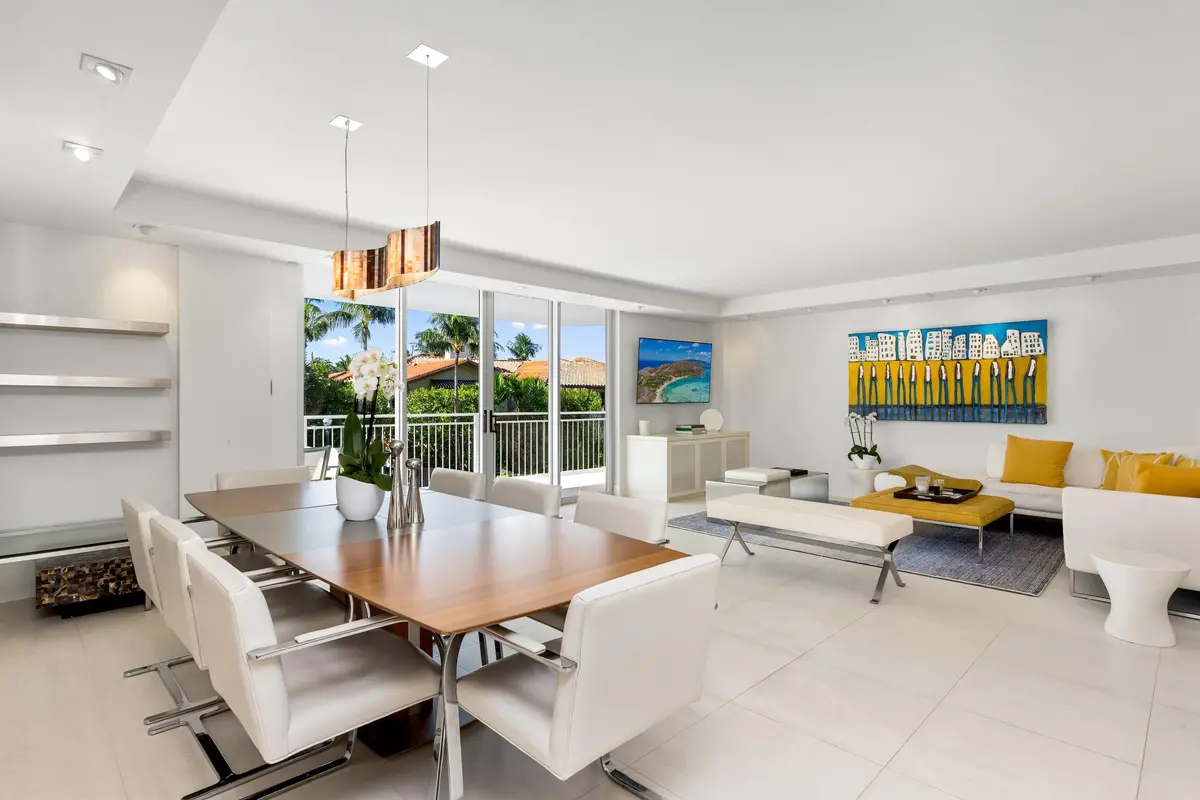 Dining Area at 100 Worth Avenue 317, Palm Beach