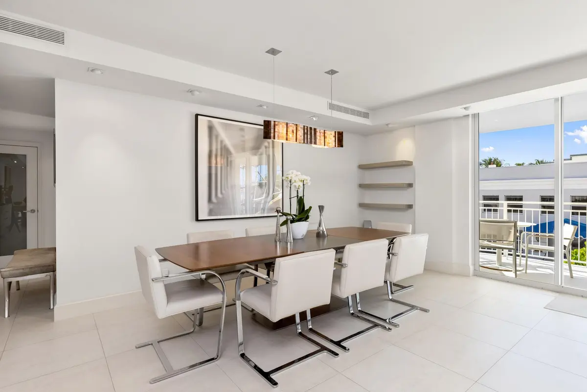 Dining Area at 100 Worth Avenue 317, Palm Beach