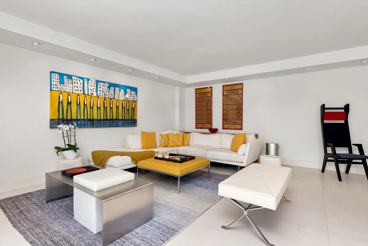 Living Area at 100 Worth Avenue 317, Palm Beach