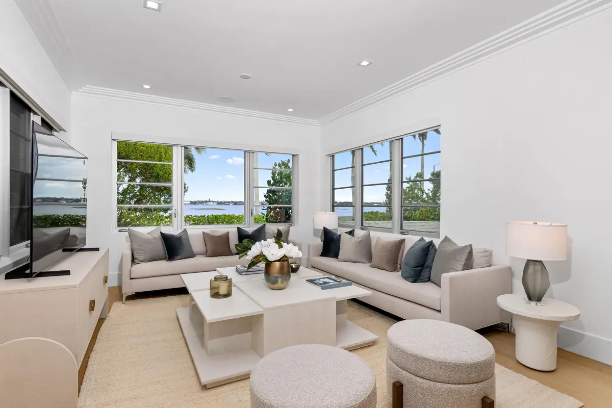Living Room at 2745 S Flagler Drive, West Palm Beach