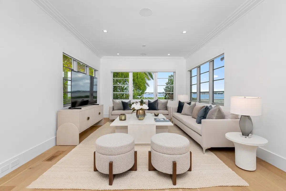 Living Room at 2745 S Flagler Drive, West Palm Beach