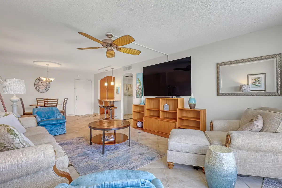 Living Area at 125 S OCEAN Avenue 304, Palm Beach Shores