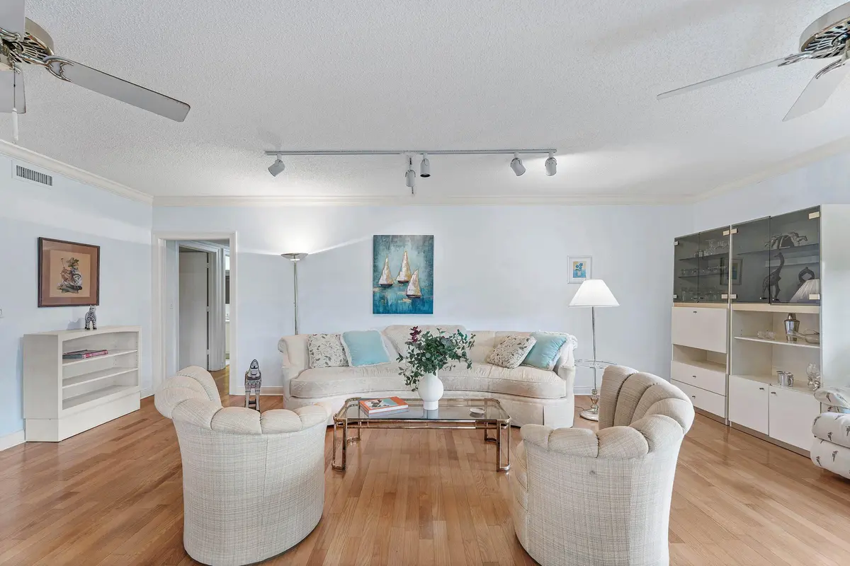 Living room at 13244 Polo Club Road C107, Wellington