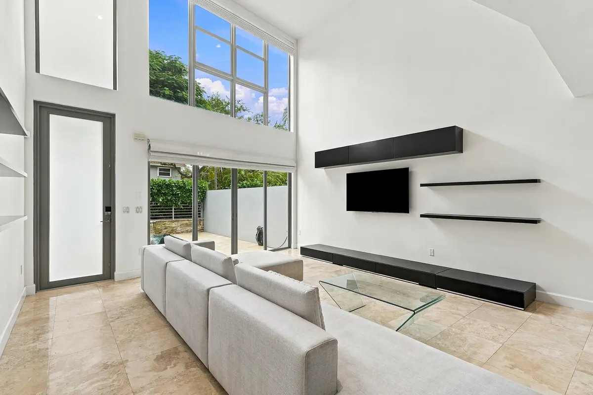 Living room at 1703 NE 5TH Court 1703, Fort Lauderdale