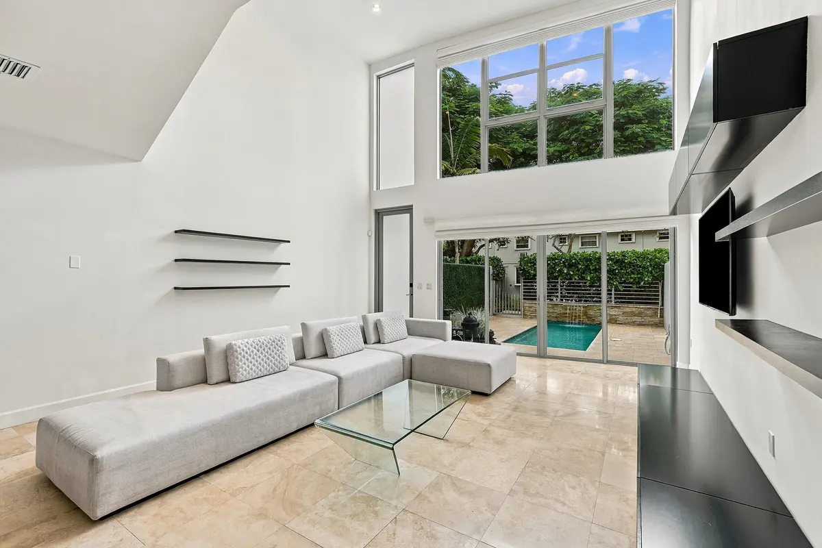 Living room at 1703 NE 5TH Court 1703, Fort Lauderdale