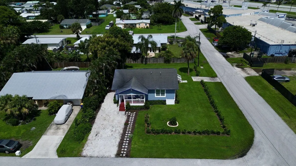 Aerial at 1566 NW 9th Avenue, Stuart