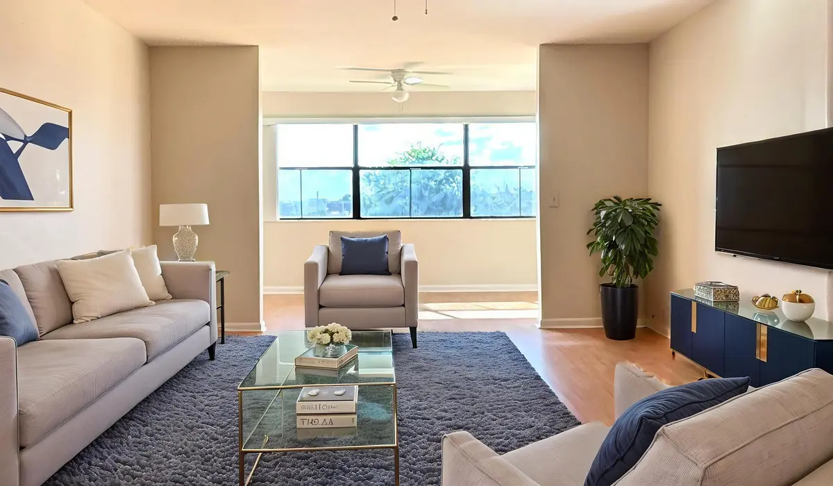 Living Room at 10207 Sunrise Lakes Boulevard 407, Sunrise