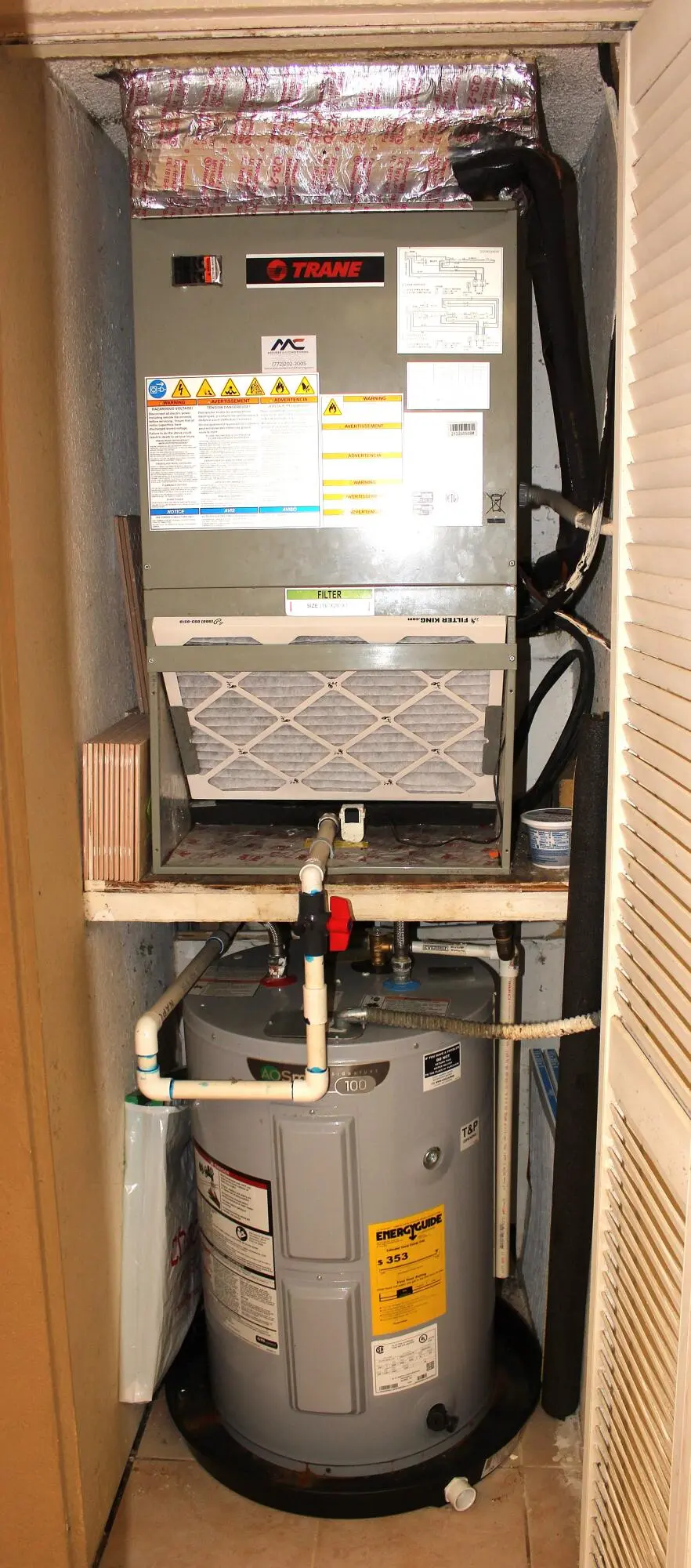 HVAC at 1500 SE Royal Green Circle 102, Port St. Lucie