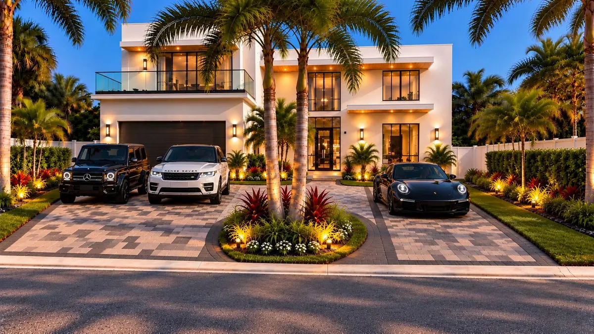 Proposed new driveway at 227 Edwards Lane, Palm Beach Shores