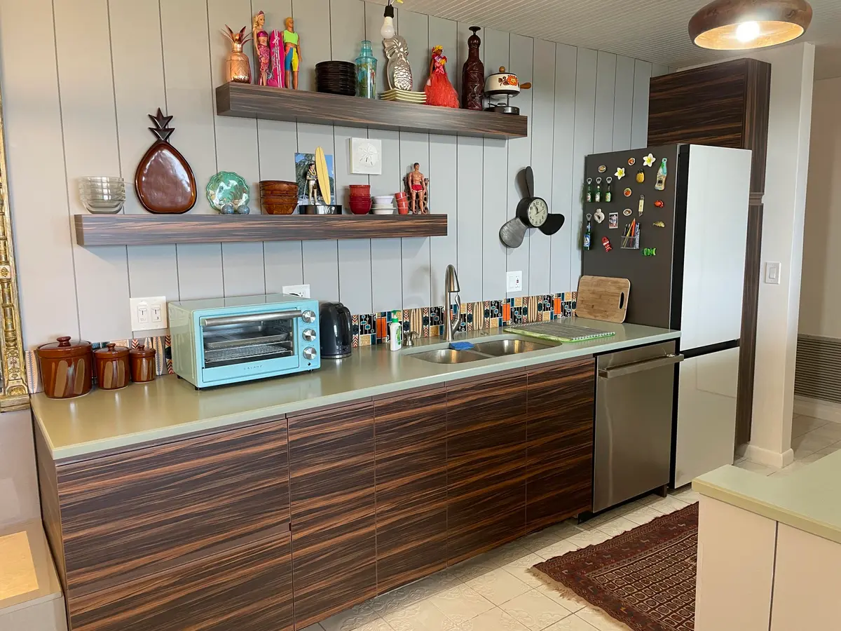 Kitchen at 2121 N OCEAN Boulevard 1204E, Boca Raton
