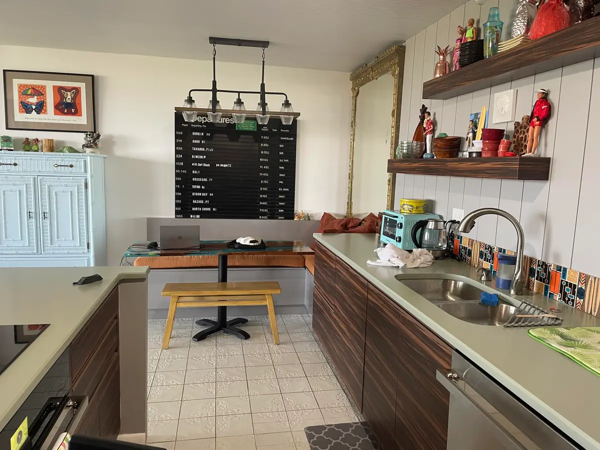 Kitchen at 2121 N OCEAN Boulevard 1204E, Boca Raton