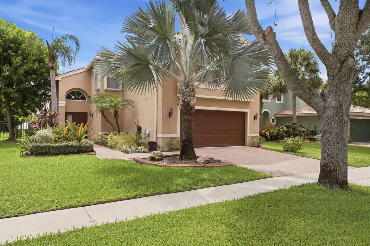 Front Exterior at 11422 Sage Meadow Terrace, Royal Palm Beach