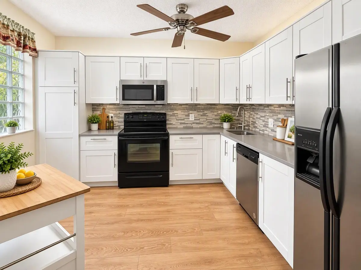 Kitchen at 4111 Coral Tree Circle 227, Coconut Creek