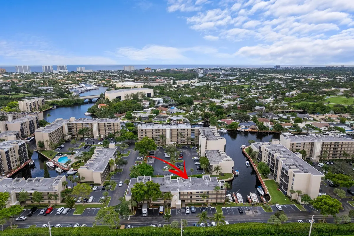Aerial at 16 ROYAL PALM Way 205, Boca Raton