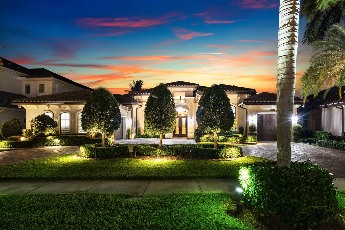 Evening at 9607 Moritz Way, Delray Beach