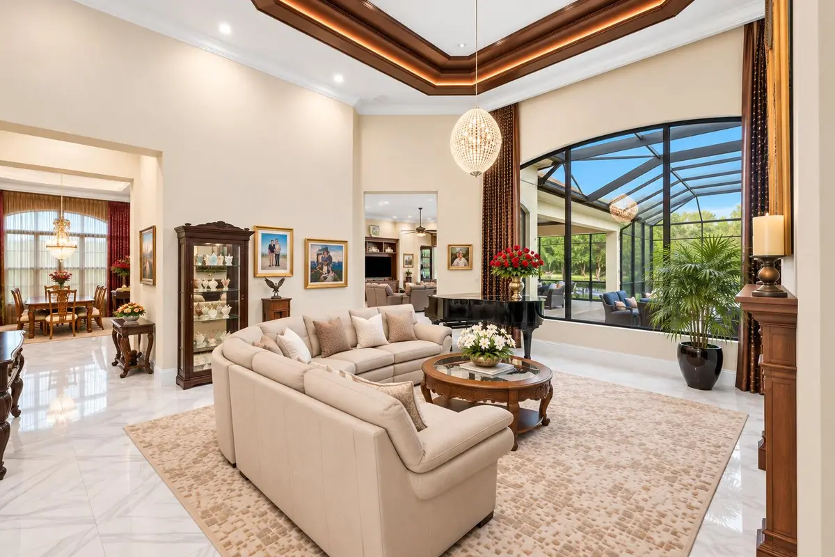 Living Room 1 at 9607 Moritz Way, Delray Beach