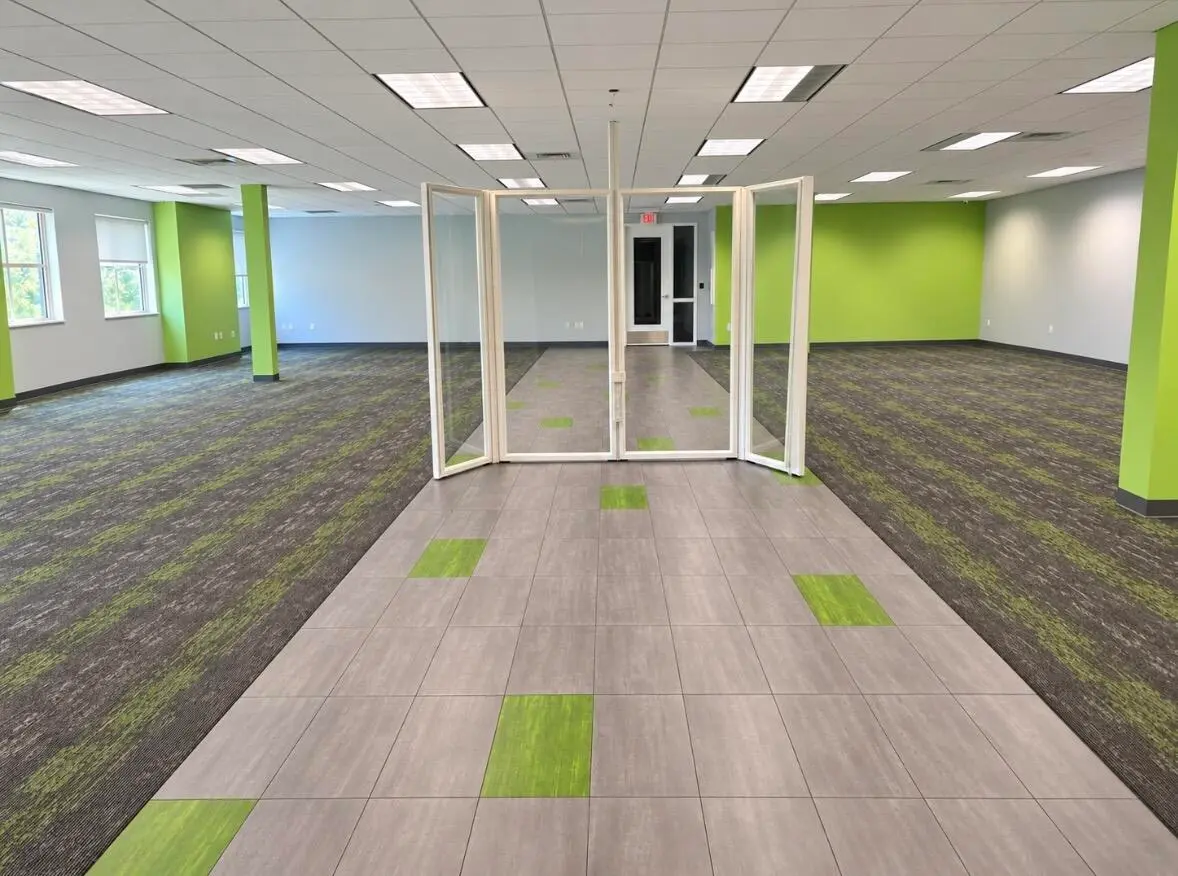 Cubicle workspace area at 791 PARK OF COMMERCE Boulevard 201, Boca Raton