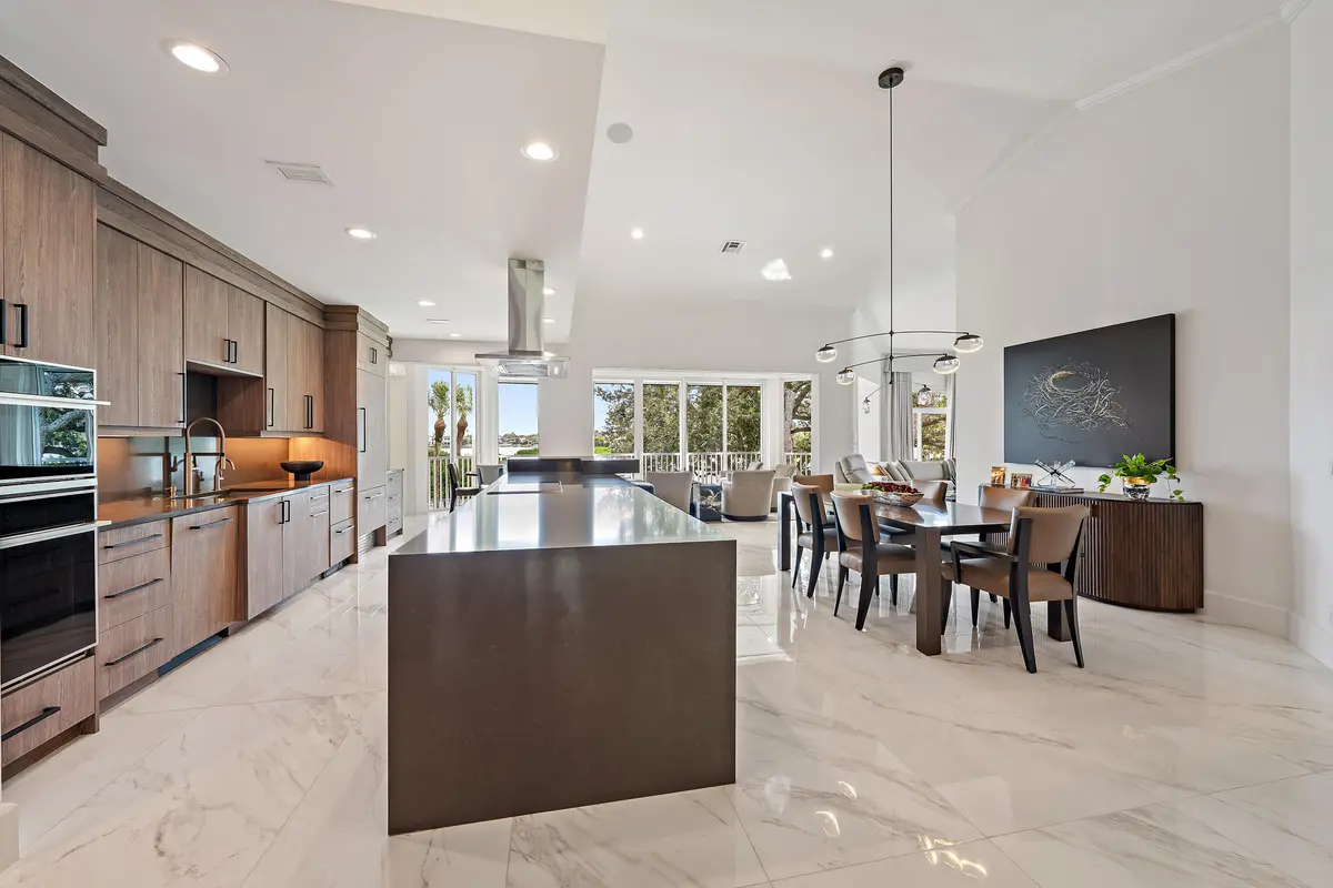Kitchen to Family at 214 Eagle Drive, Jupiter