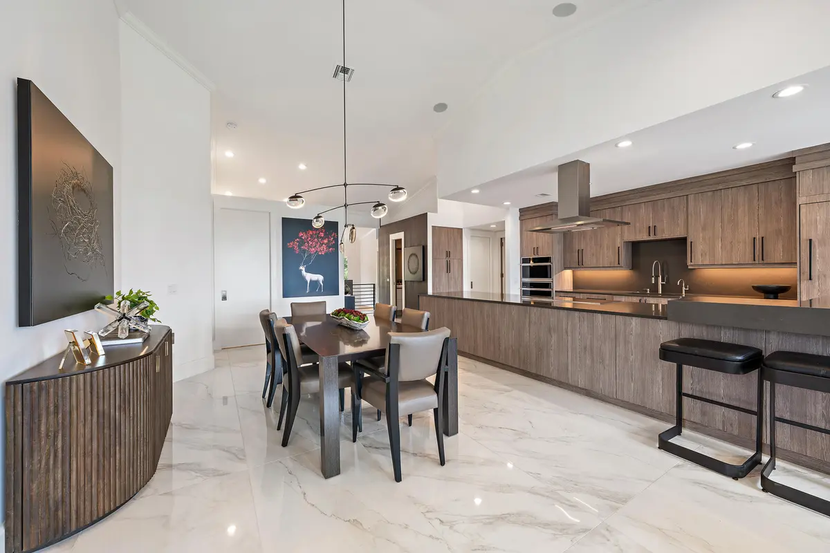 Kitchen Dining at 214 Eagle Drive, Jupiter