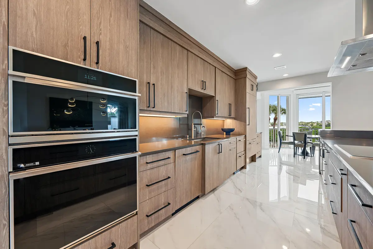 Kitchen at 214 Eagle Drive, Jupiter