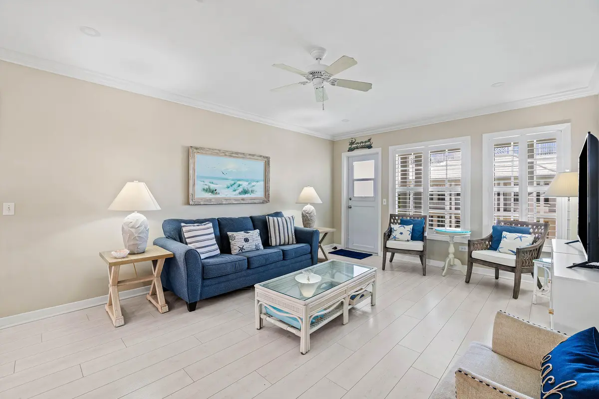 Living Room at 817 N OCEAN Boulevard 0170, Delray Beach