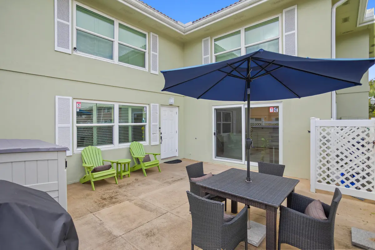 Patio at 1918 Stratford Way 32B, West Palm Beach