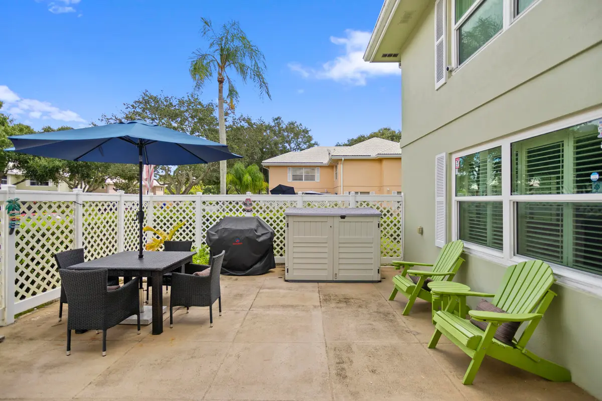 Patio at 1918 Stratford Way 32B, West Palm Beach