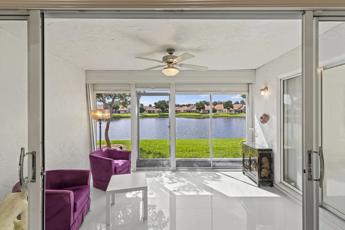patio view at 14496 VIA ROYALE, Delray Beach