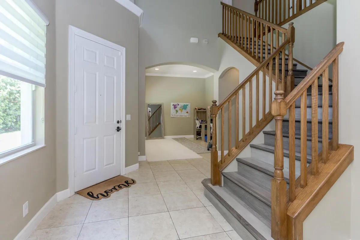 Staircase at 4655 CADIZ Circle, Palm Beach Gardens