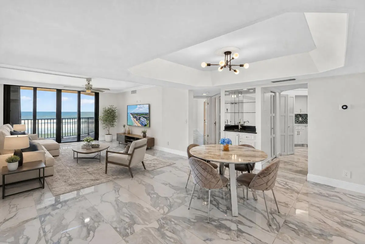4-web-or-mls-Staged Living Room (2) at 3610 S Ocean Boulevard 409, South Palm Beach