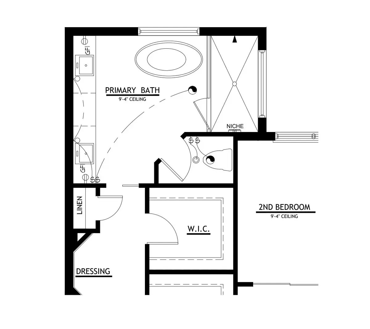 Primary Bathroom at 419 41st Street, West Palm Beach
