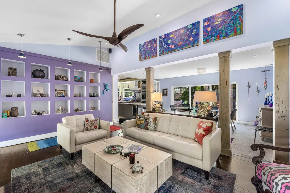 Open Living Area at 742 PARK Drive, Boca Raton