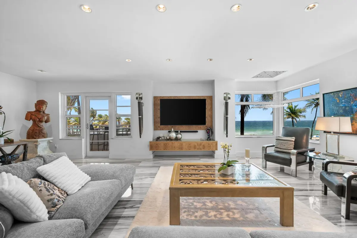 Living Room at 101 S Fort Lauderdale Beach Boulevard 208, Fort Lauderdale
