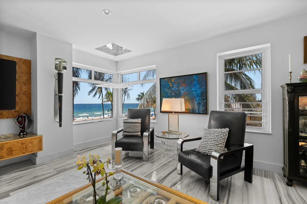 Living Room at 101 S Fort Lauderdale Beach Boulevard 208, Fort Lauderdale