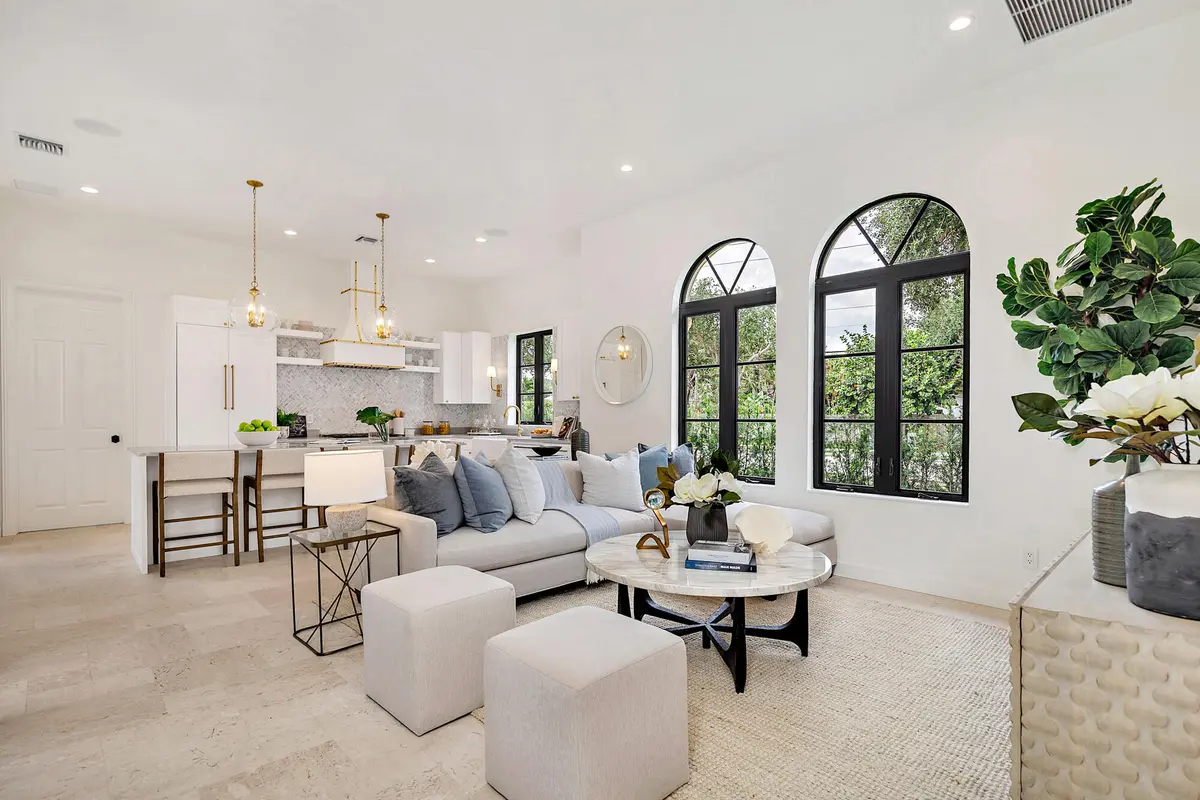 Living Room at 270 Palmetto Lane, West Palm Beach