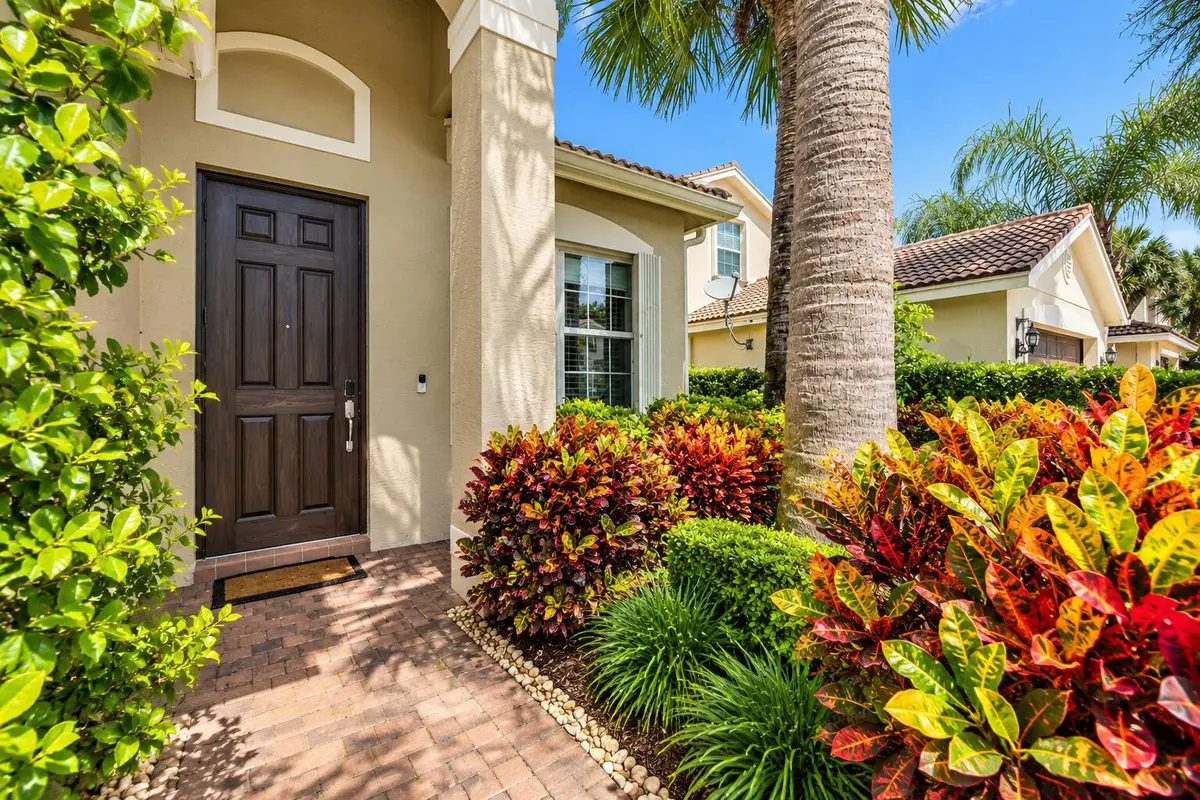 Front door at 7667 CORKWOOD Avenue, Boynton Beach