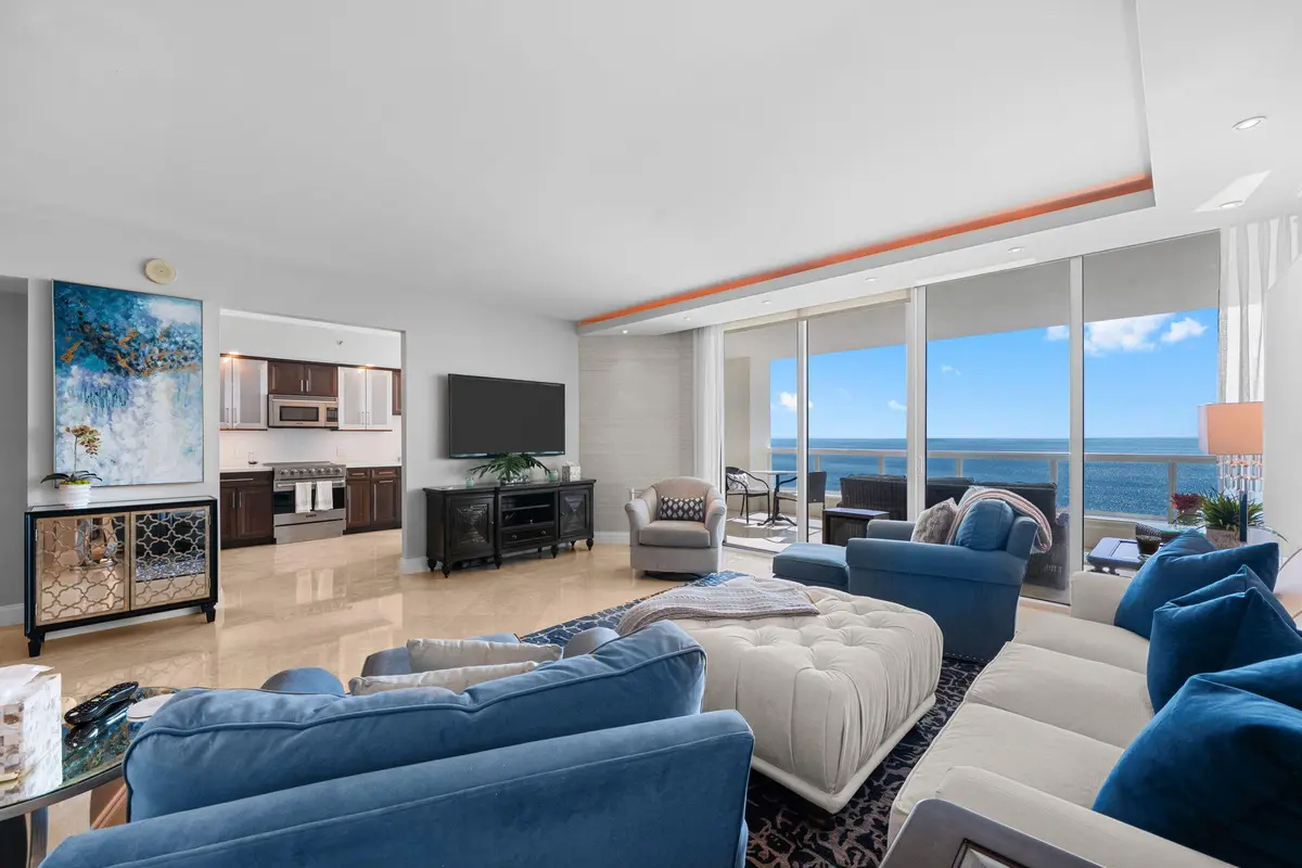 Living Room at 101 S FORT LAUDERDALE BEACH Boulevard 1403, Fort Lauderdale