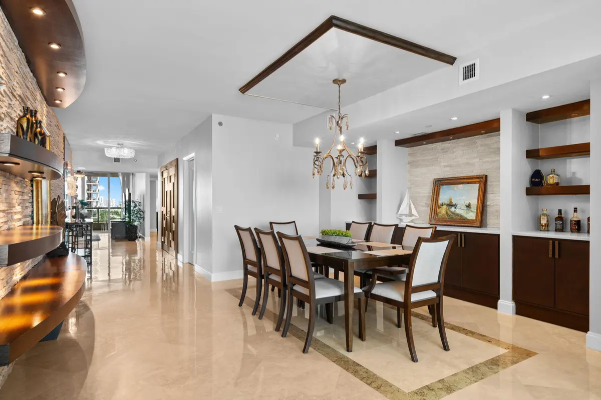 Dining Area at 101 S FORT LAUDERDALE BEACH Boulevard 1403, Fort Lauderdale