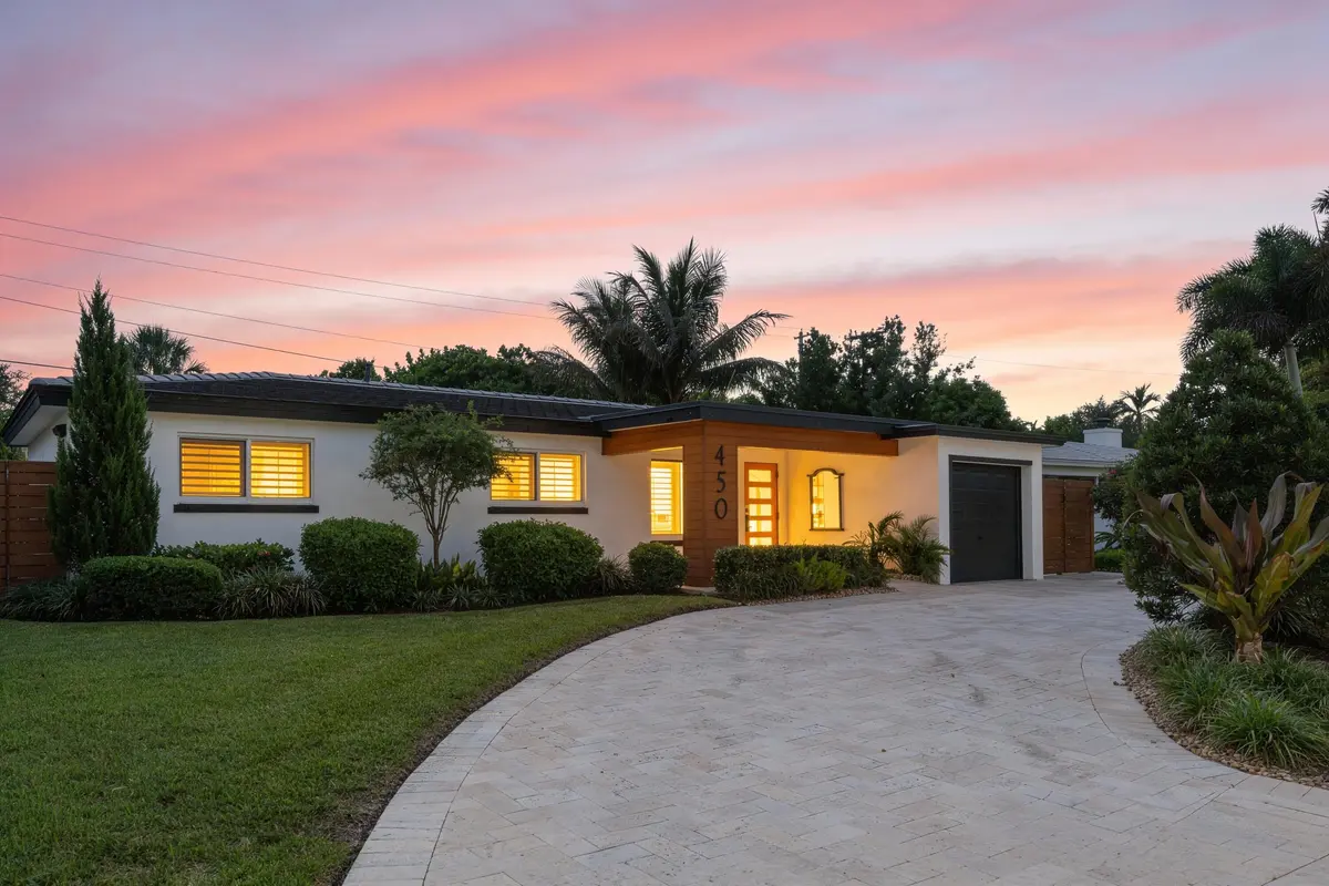 Twilight at 450 NE 5TH Circle, Boca Raton