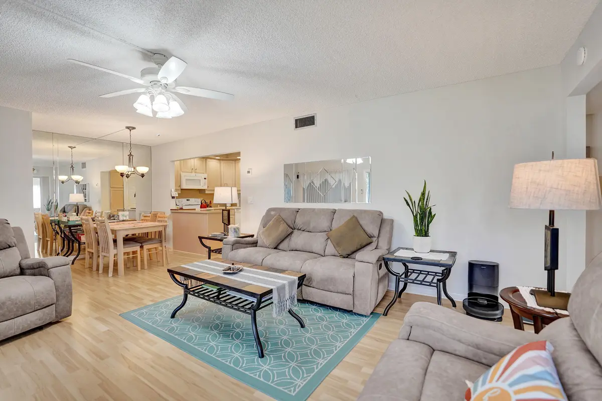Living Room at 3561 Tall Pine Way B-1, Greenacres