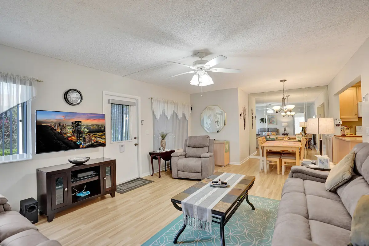 Living Room at 3561 Tall Pine Way B-1, Greenacres