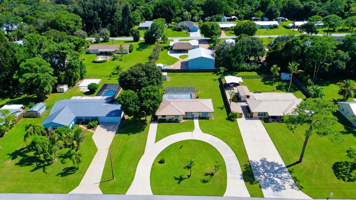 Aerial at 1550 SW WILDCAT Trail, Stuart