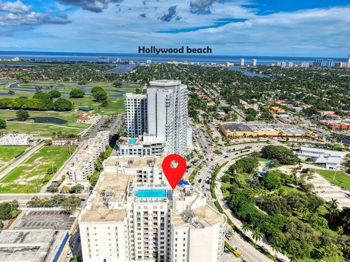1 Aerials (2) at 1830 Radius Drive 307, Hollywood