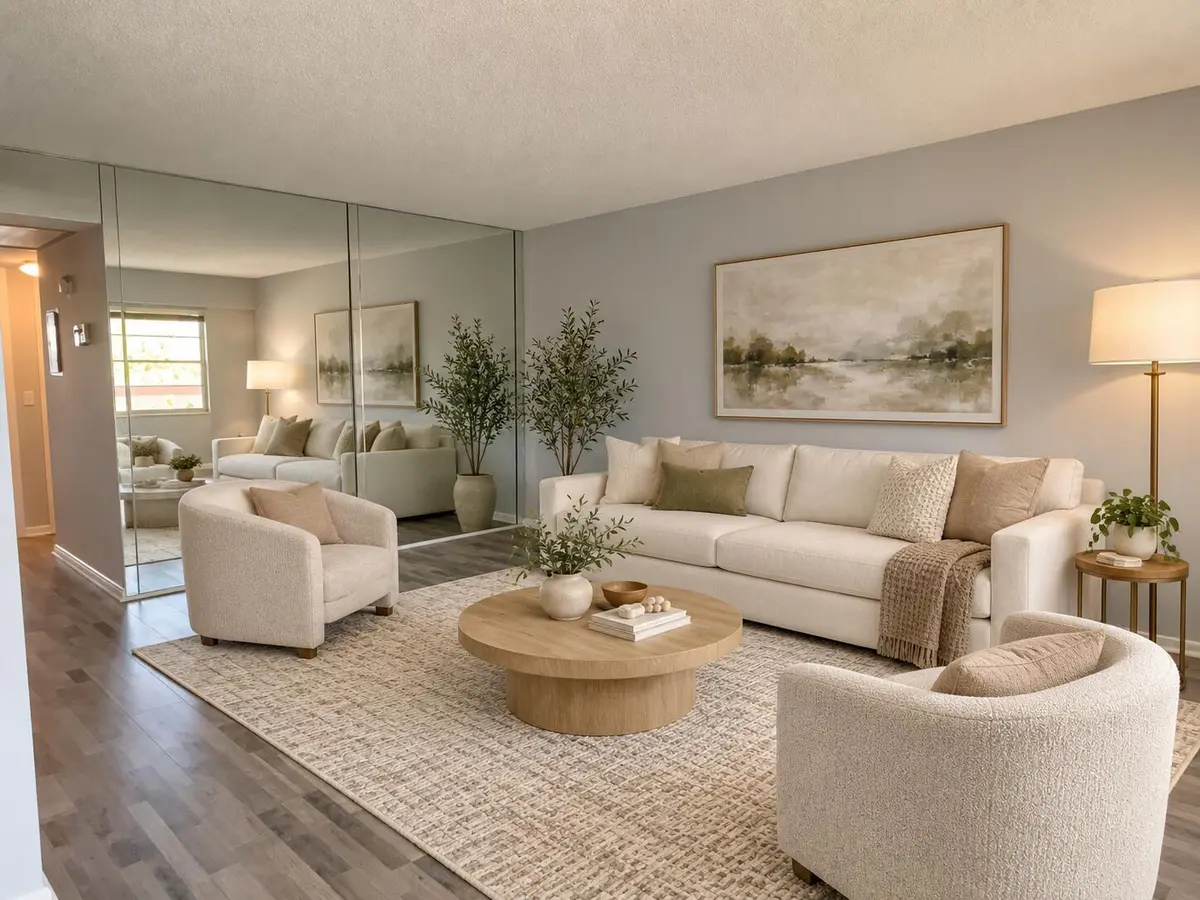 Virtually staged at 114 Preston C, Boca Raton