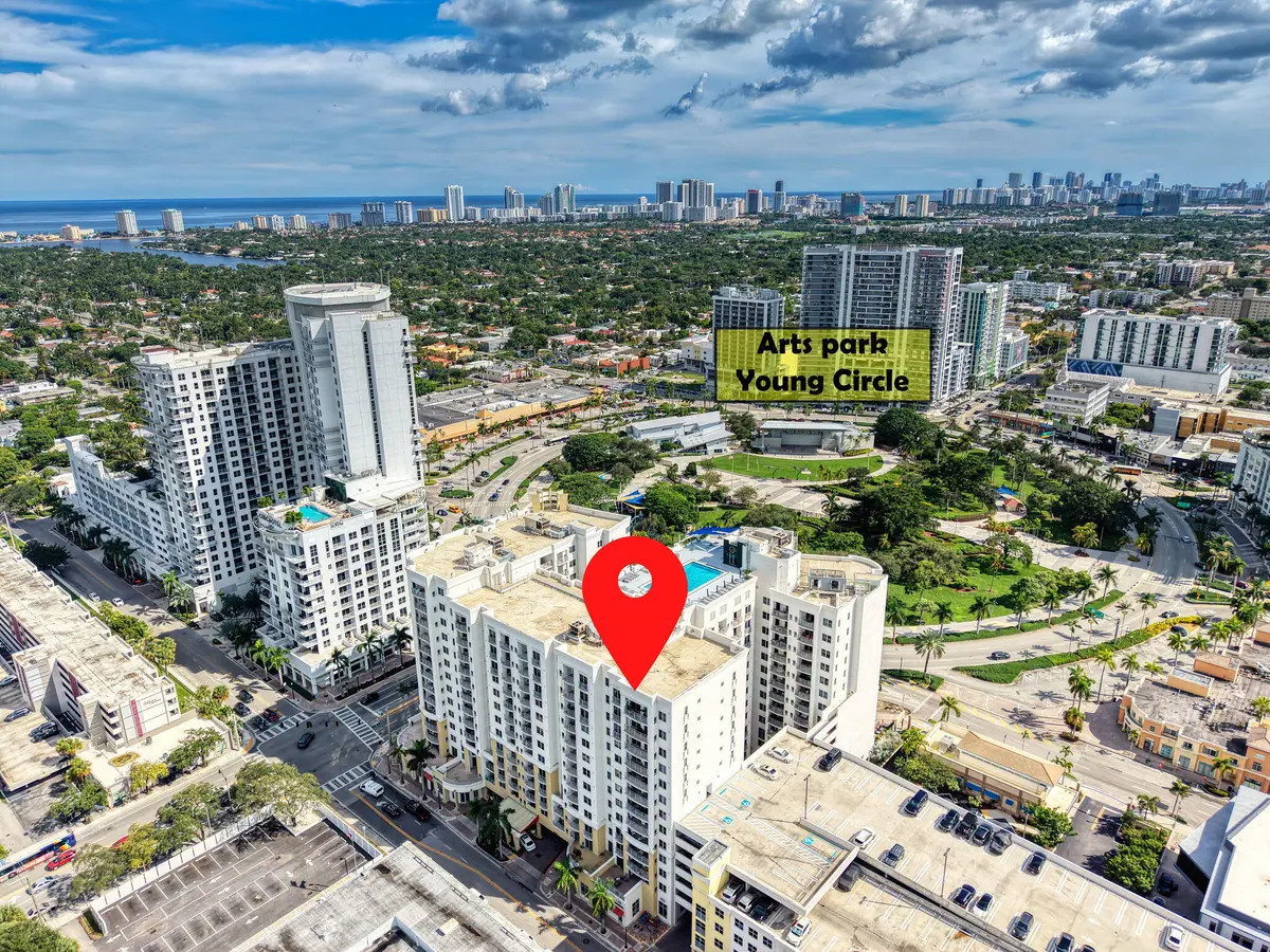 1 Aerials (3) at 1830 RADIUS Drive 1009, Hollywood