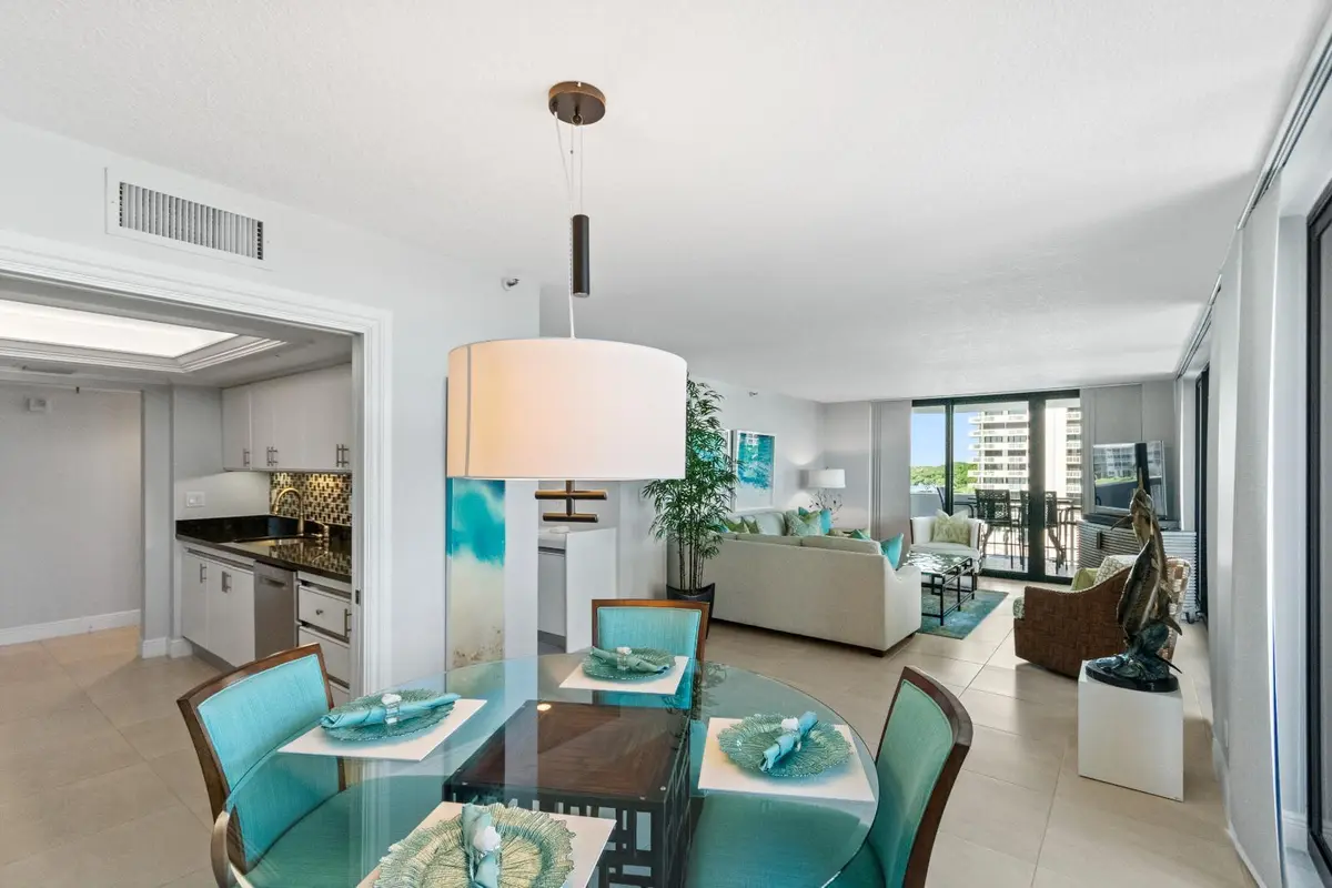 Dining Room at 115 Lakeshore Drive 549, North Palm Beach