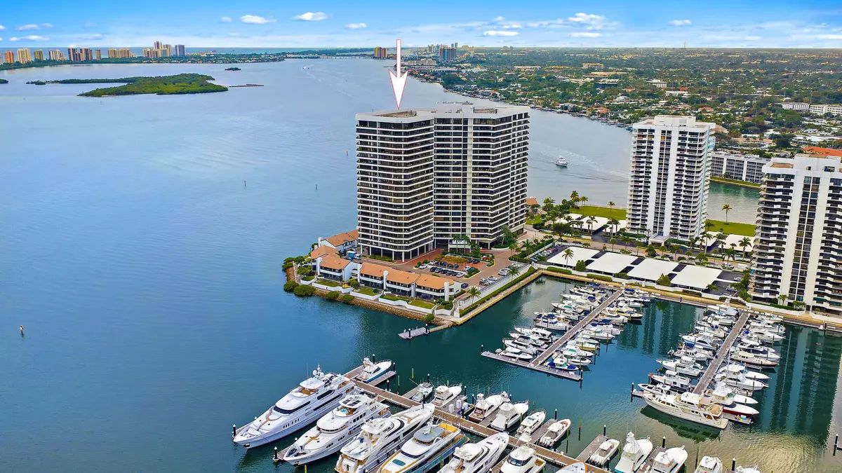 Aerial View at 100 Lakeshore Drive 251, North Palm Beach