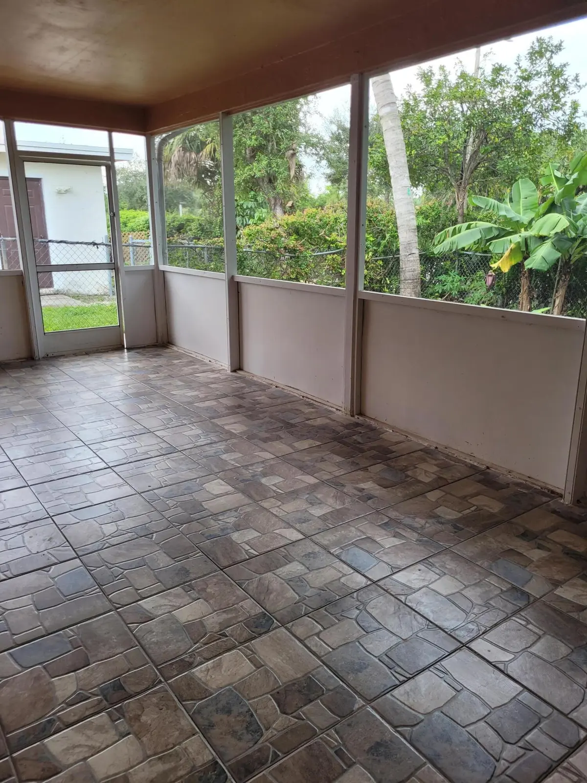 Covered Screened Patio at 8539 NW 23RD Manor, Coral Springs
